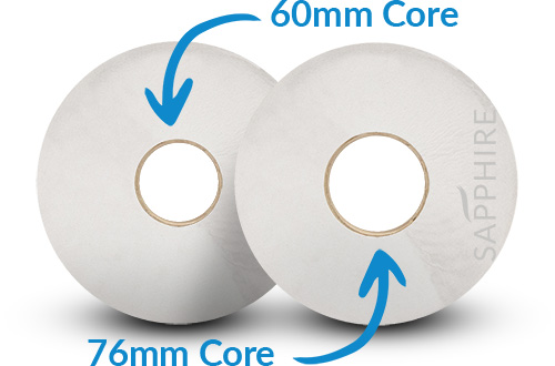 Mini Jumbo Toilet Roll Manufacturer Core Size Comparison