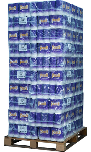 UK Conventional Toilet Roll Manufacturer Luxury Toilet Roll Pallet Image