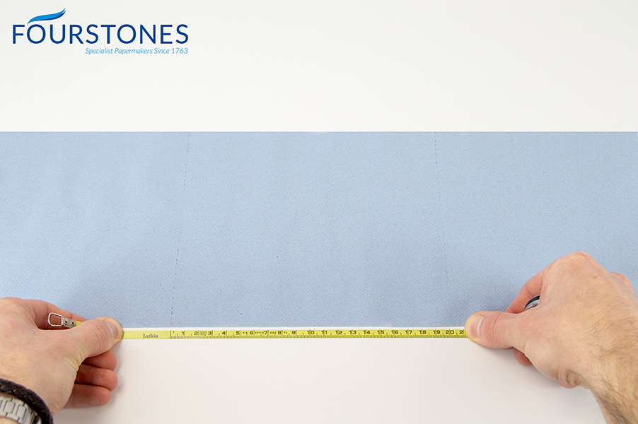 How to Measure Centrefeed - Sheet Length